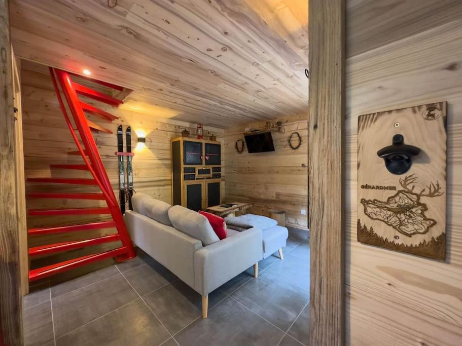 Le Refuge Perche Du Saut De La Bourrique Spa, Terrain Cloture Gérardmer Exterior foto